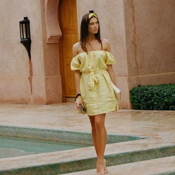 Faithfull the Brand | Dresses | Faithfull The Brand Savoy Linen Dress |  Poshmark